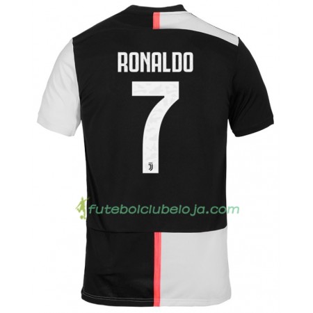Camisola Juventus Ronaldo 7 Equipamento Principal 2019-2020 Manga Curta